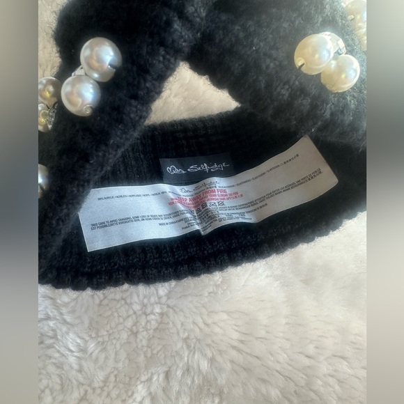 Faux Pearl &Rhinestone Studded Twist Front Headband - Picture 8 of 11